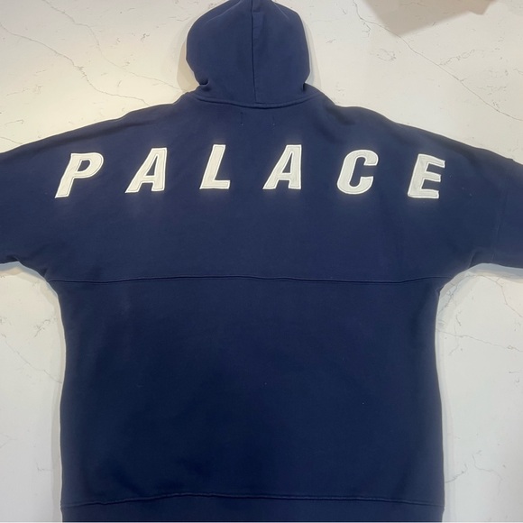 Palace Border Hood Sweater/Hoodie